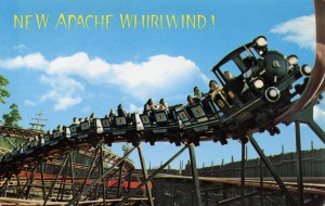 Apache Whildwind ride at Frontier Village, San Jose, California 